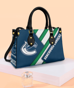 Vancouver Canucks Leather Hand Bag For Women Gift