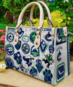 Vancouver Canucks Leather HandBag For Women Gift