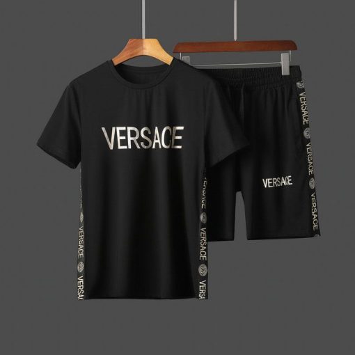 Versace Combo Unisex T-Shirt & Short Limited Luxury Outfit Mura1135