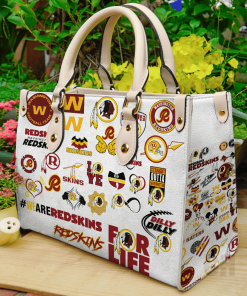 Washington Redskins Leather HandBag Fan For Women Gift