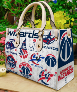 Washington Wizards Leather HandBag For Women Gift