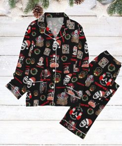 Christmas Terrifier Pajamas Set, Horror Movie Women Pajamas