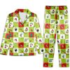 Grinch hate Christmas Pajamas set, Christmas Grinch Pajamas