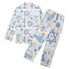 Happy Hanukkah Menorah Pajamas Set Family, Jewish Pajamas Set