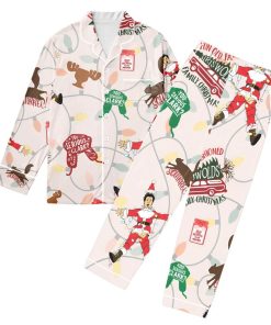 Shitters Full Christmas Pajamas Set, Griswold Family Xmas Pajamas