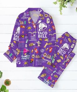 Taco Bell Pajamas Christmas, Taco Bell Womens Pajamas Set