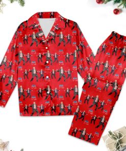 Trump Dancing Unisex Pajamas Set, Trump Family Sleepwear, Trump President Pajamas