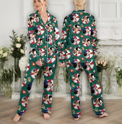 Very Merry Time Cruise Pajama Set Family, Disney Cruise Family Christmas Pajama Set Women