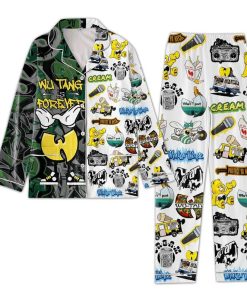 Wtang Clan Pajamas, WuTan Band Pajamas Set, Rock Band Holiday Pajamas