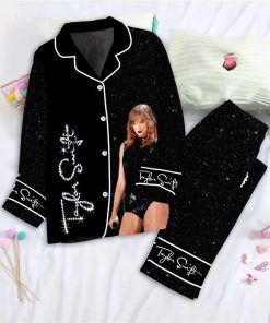 Swiftie Christmas Satin Pajamas, World Tour Band Satin Pajamas, Swiftie Tour Christmas Satin Pajamas, Music Lover Gifts