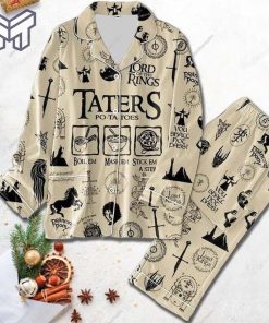 Lord Of The Ring Pajamas Set, Potato Taters Pajamas Family, Women Pajamas, LOTR Fans Gifts