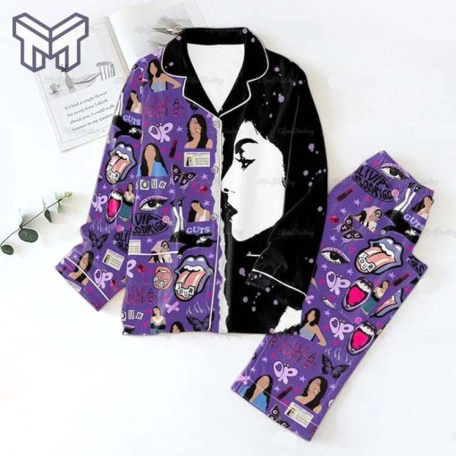 Olivia Rodrigo Guts Album Pajamas Set, Olivia Rodrigo Women Pajamas Set