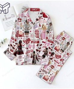 Taylor Red Pajamas Set, Swiftie Pajamas Set, Eras Tour Pajamas Set, Swiftiie Pajamas Set Type02