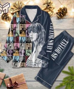 Taylor Swift Version's Eras Tour Christmas Pajamas Set, Eras Tour Pajamas Set, Swiftiie Pajamas Set