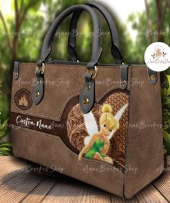 Tinkerbell Leather Handbag, Women Leather Bag